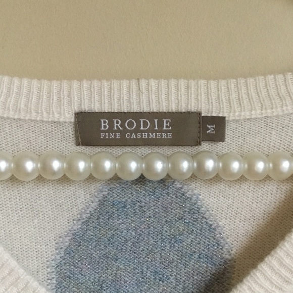 Brodie Heart Stars Starstruck Cashmere Sweater - Picture 7 of 9